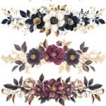 Ütü ile Rub On Transfer Kağıdı: Dekoratif Süsleme Kağıdı - CK180 | 30x50 cm