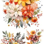 Ütü ile Rub On Transfer Kağıdı: Dekoratif Süsleme Kağıdı - CK181 | 30x50 cm