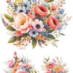 Ütü ile Rub On Transfer Kağıdı: Dekoratif Süsleme Kağıdı  - CK206 | 30x50 cm