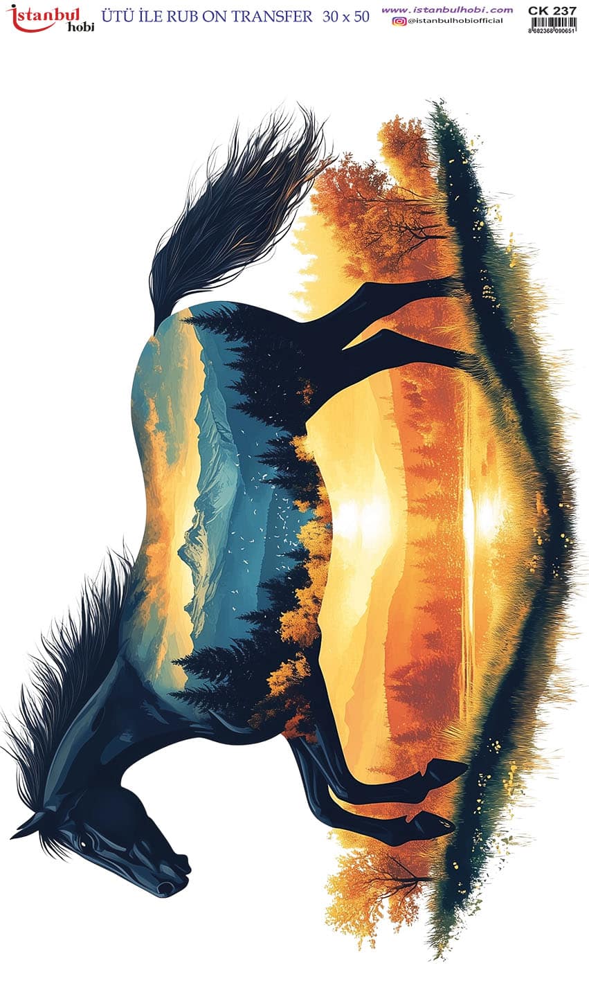 Ütü ile Rub On Transfer Kağıdı: Dekoratif Süsleme Kağıdı - CK237 | 30x50 cm 1 Ütü Ile Rub On Transfer Kağıdı: Dekoratif Süsleme Kağıdı - Ck237 | 30X50 Cm