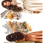 Ütü ile Rub On Transfer Kağıdı: Dekoratif Süsleme Kağıdı  - CK290 | 30x50 cm
