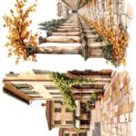 Ütü ile Rub On Transfer Kağıdı: Dekoratif Süsleme Kağıdı  - CK292 | 30x50 cm