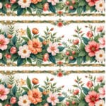 Ütü ile Rub On Transfer Kağıdı: Dekoratif Süsleme Kağıdı - CK362-İST | 30x50 cm