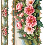 Ütü ile Rub On Transfer Kağıdı: Dekoratif Süsleme Kağıdı - CK365-İST | 30x50 cm