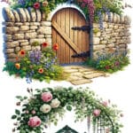 Ütü ile Rub On Transfer Kağıdı: Dekoratif Süsleme Kağıdı - CK381-İST | 30x50 cm
