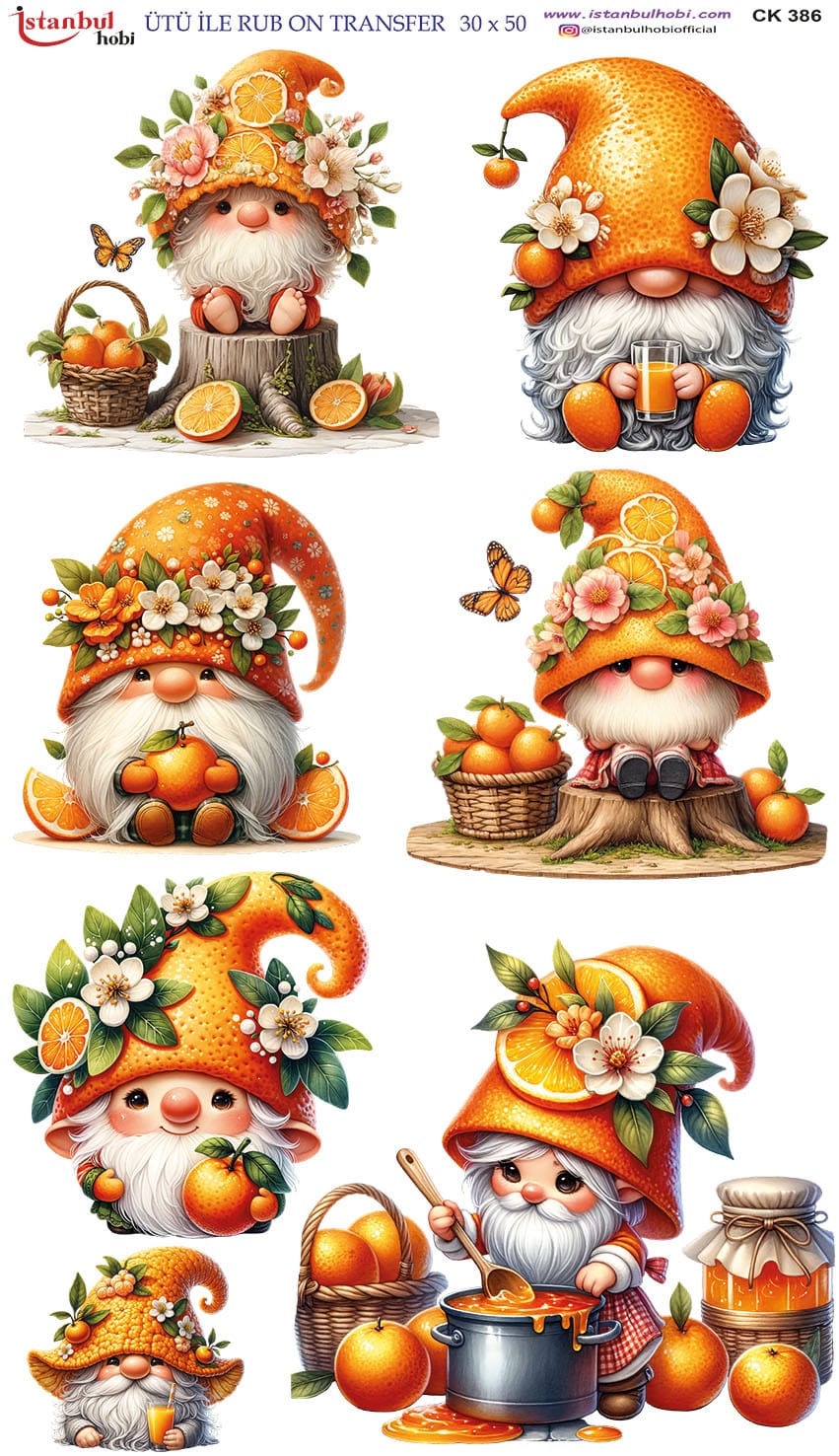 Ütü ile Rub On Transfer Kağıdı: Dekoratif Süsleme Kağıdı - CK386-İST | 30x50 cm 1 Ütü Ile Rub On Transfer Kağıdı: Dekoratif Süsleme Kağıdı - Ck386-İst | 30X50 Cm