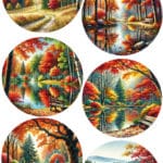 Ütü ile Rub On Transfer Kağıdı: Dekoratif Süsleme Kağıdı - CK390-İST | 30x50 cm