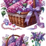 Ütü ile Rub On Transfer Kağıdı: Dekoratif Süsleme Kağıdı - CK406-İST | 30x50 cm