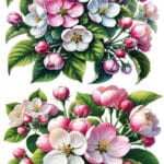 Ütü ile Rub On Transfer Kağıdı: Dekoratif Süsleme Kağıdı - CK422-İST | 30x50 cm