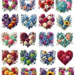 Ütü ile Rub On Transfer Kağıdı: Dekoratif Süsleme Kağıdı - CK487-İST | 30x50 cm