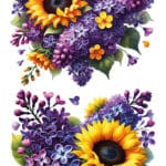 Ütü ile Rub On Transfer Kağıdı: Dekoratif Süsleme Kağıdı - CK488-İST | 30x50 cm