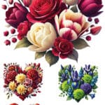 Ütü ile Rub On Transfer Kağıdı: Dekoratif Süsleme Kağıdı - CK491-İST | 30x50 cm