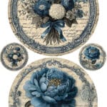 Ütü ile Rub On Transfer Kağıdı: Dekoratif Süsleme Kağıdı - CK508-İST | 30x50 cm
