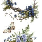 Ütü ile Rub On Transfer Kağıdı: Dekoratif Süsleme Kağıdı - CK512-İST | 30x50 cm
