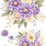 Ütü ile Rub On Transfer Kağıdı: Dekoratif Süsleme Kağıdı - CK520-İST | 30x50 cm