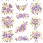 Ütü ile Rub On Transfer Kağıdı: Dekoratif Süsleme Kağıdı - CK524-İST | 30x50 cm