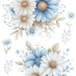 Ütü ile Rub On Transfer Kağıdı: Dekoratif Süsleme Kağıdı - CK531-İST | 30x50 cm