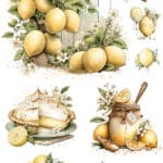 Ütü ile Rub On Transfer Kağıdı: Dekoratif Süsleme Kağıdı - CK549-İST | 30x50 cm