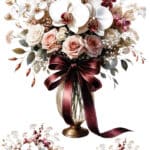 Ütü ile Rub On Transfer Kağıdı: Dekoratif Süsleme Kağıdı - CK571-İST | 30x50 cm
