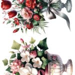 Ütü ile Rub On Transfer Kağıdı: Dekoratif Süsleme Kağıdı - CK572-İST | 30x50 cm