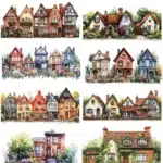 Ütü ile Rub On Transfer Kağıdı: Dekoratif Süsleme Kağıdı  - CK221 | 30x50 cm