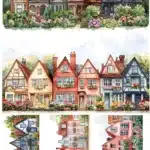 Ütü ile Rub On Transfer Kağıdı: Dekoratif Süsleme Kağıdı  - CK223 | 30x50 cm