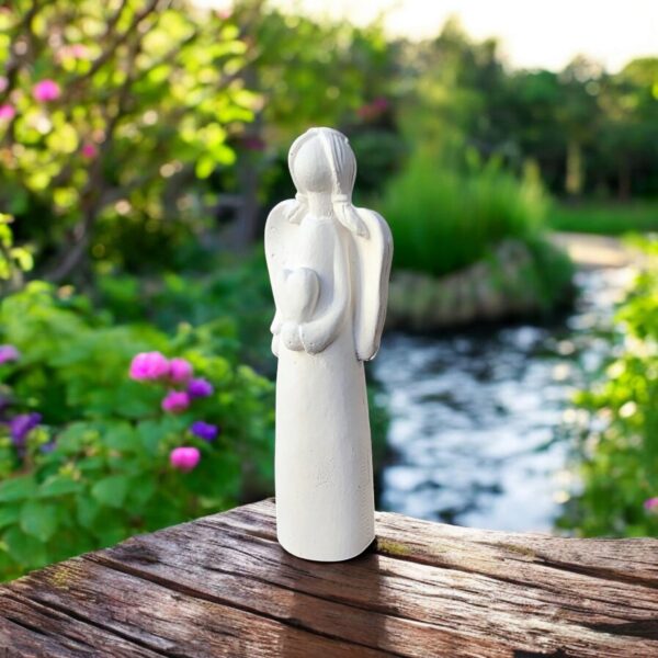 Aytaşı Kalp Tutan Melek 3x4x10 cm - Görsel 2