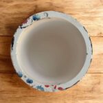 Dekoratif Lale Desenli Taş Tozu Kutu-El Boyaması Kapaklı Kutu 9x9x8,5 cm - Görsel 6