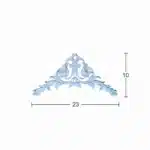 EA07-İST-Esnek Aplik | 23x10 cm