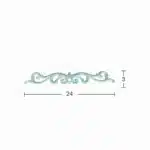 EA14-İST-Esnek Aplik | 24x3 cm