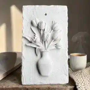 Lale Rölyefli Duvar Panosu : Evinize Bahar Zarafeti Katacak 3 Boyutlu Tasarım 4 Lale Rölyefli Duvar Panosu : Evinize Bahar Zarafeti Katacak 3 Boyutlu Tasarım