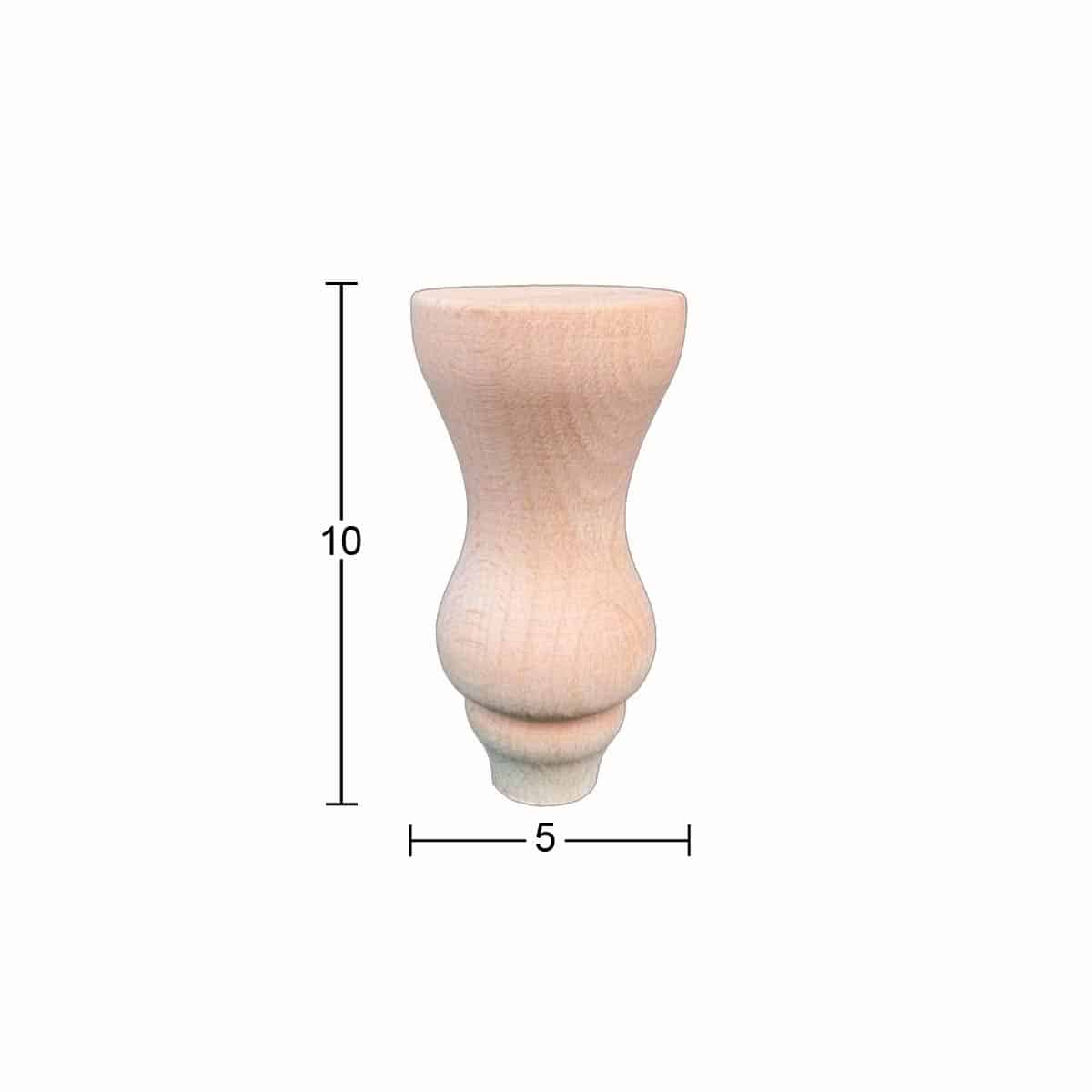 FT2046.jpg Ft46 Torna Ayak ( 10 Cm ) - Görsel 1
