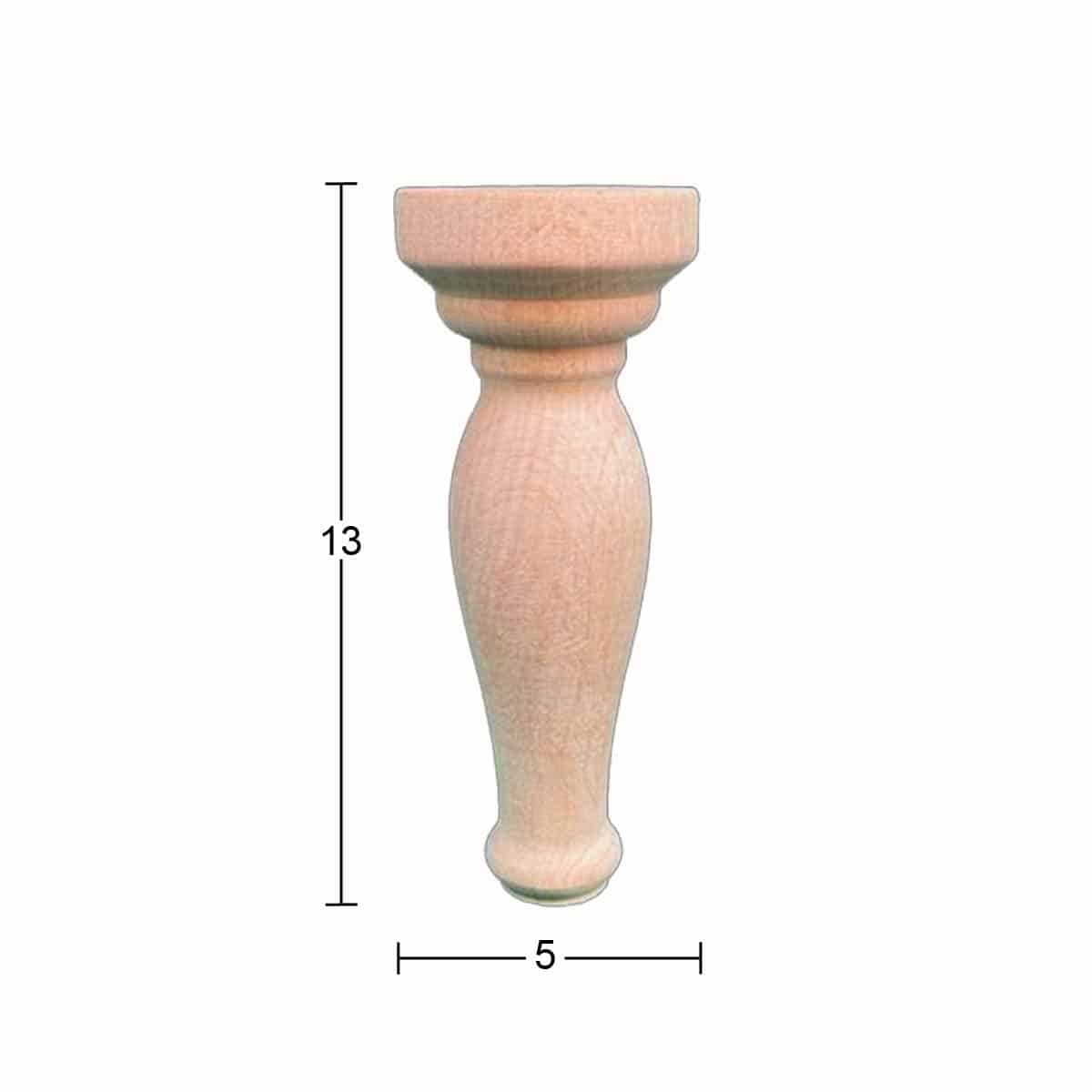 FT2047.jpg Ft47 Torna Ayak ( 13 Cm ) - Görsel 1