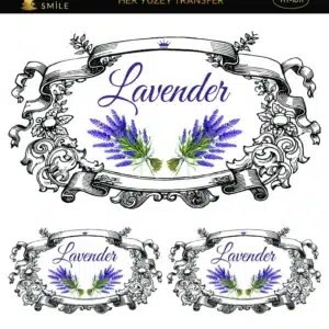 Ütü ile Rub On Transfer Kağıdı: Dekoratif Süsleme Kağıdı-HY1011-AS