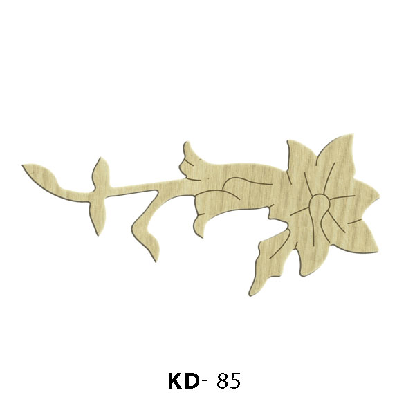 KD2085.jpg Kd85 Paket Süs-Dallı Zarif Çiçek Figürü - Görsel 1