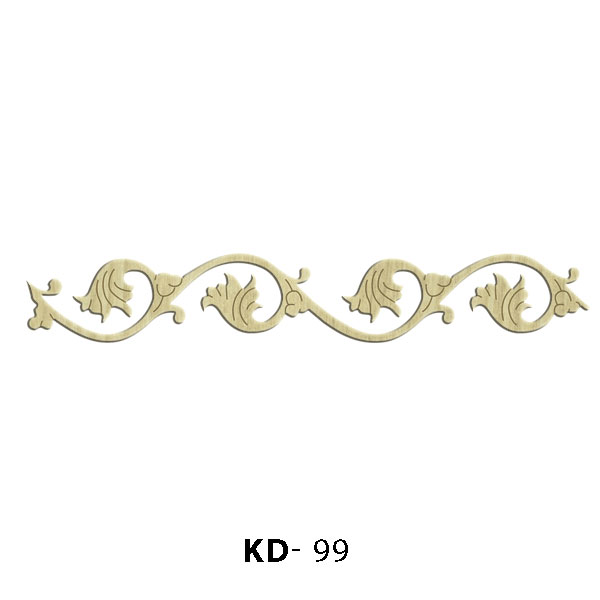 KD2099.jpg Kd99 Paket Süs-Zarif Kıvrımlı Sarmaşık Yaprağı - Görsel 1