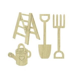 Bahçe Aletleri Paket Süs: Dekoratif Küçük Süs