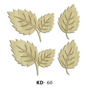 KD60- Paket Süs | Yaprak Figürlü