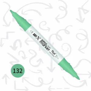 ART-X Acrylic Marker DUO 132: Çift Uçlu Akrilik Markör Kalem