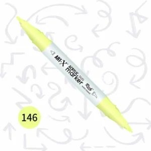 ART-X Acrylic Marker DUO 146: Çift Uçlu Akrilik Markör Kalem 2 ART-X Acrylic Marker DUO 146: Çift Uçlu Akrilik Markör Kalem