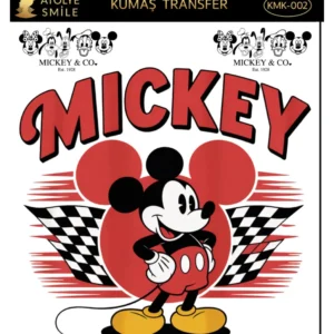 Ütü ile Rub On Transfer Kağıdı: Dekoratif Süsleme Kağıdı-KMK002-AS