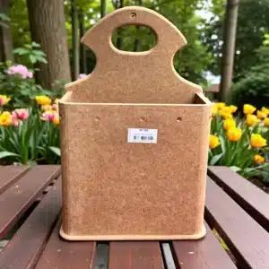 Delikli Ahşap Kapı Önü Kutusu: Apartman Hayatının Şık Düzenleyicisi