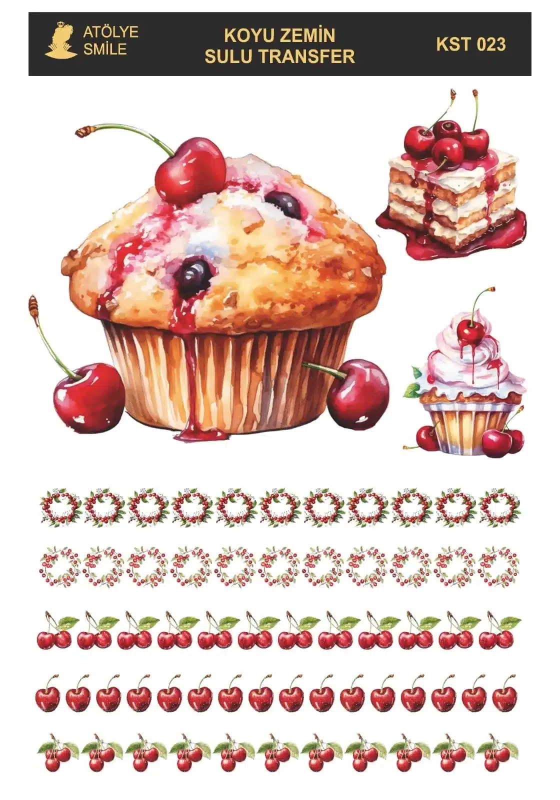 KST023-AS | Koyu Zemin Sulu Transfer Kağıdı (25x35 cm) 1 KST023-AS | Koyu Zemin Sulu Transfer Kağıdı (25x35 cm)