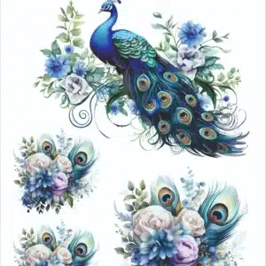 KST027-AS | Koyu Zemin Sulu Transfer Kağıdı (25x35 cm)