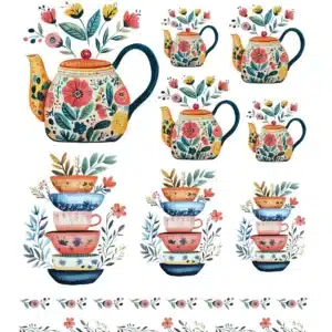 KST062-AS | Koyu Zemin Sulu Transfer Kağıdı (25x35 cm)