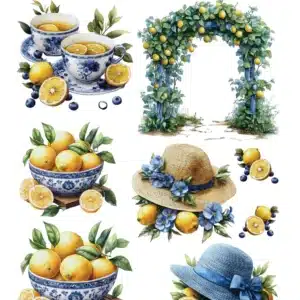 KST064-AS | Koyu Zemin Sulu Transfer Kağıdı (25x35 cm)