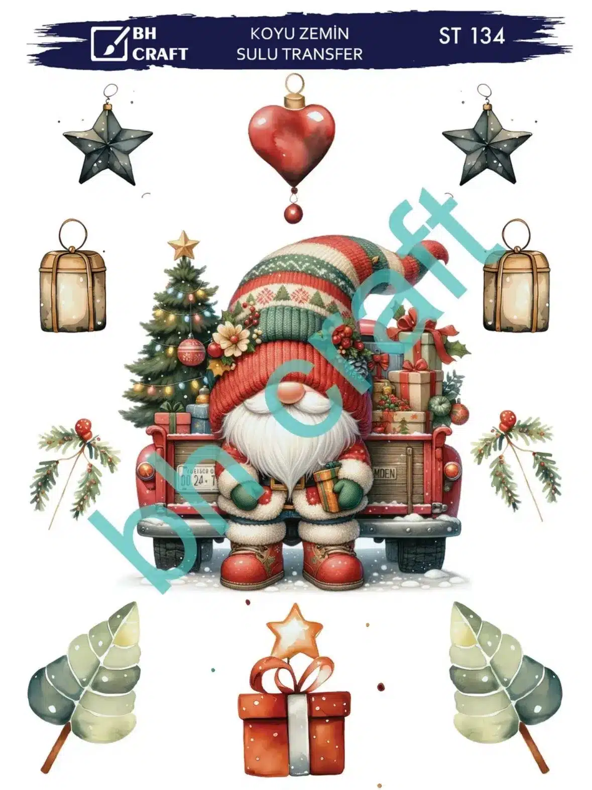 KST134-BH | Koyu Zemin Sulu Transfer Kağıdı (25x35 cm) 1 KST134-BH | Koyu Zemin Sulu Transfer Kağıdı (25x35 cm)