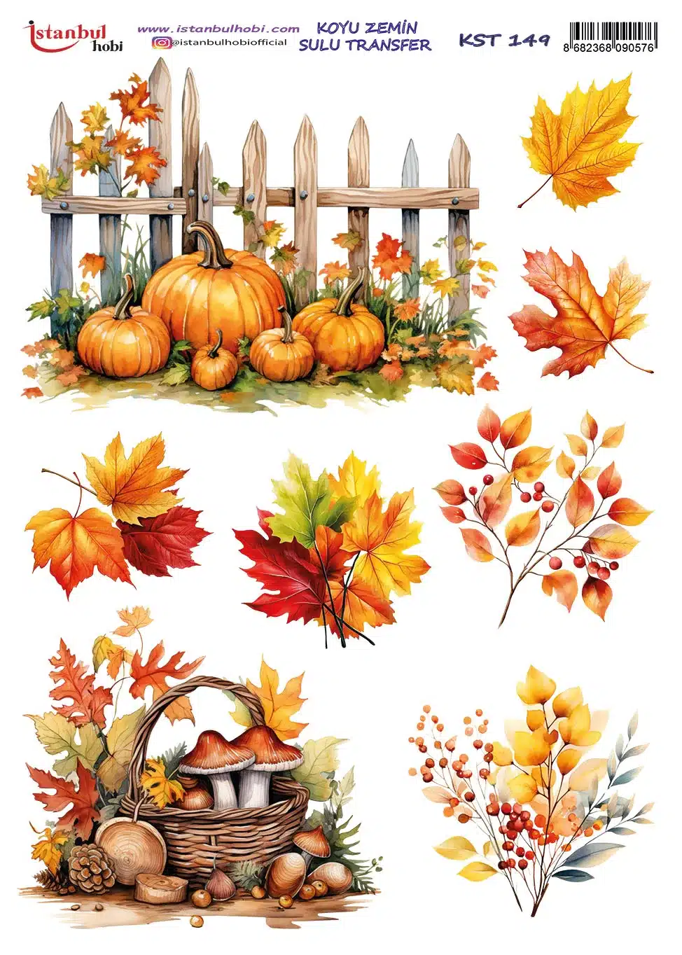 KST149 | Koyu Zemin Sulu Transfer Kağıdı (25x35 cm) 1 KST149 | Koyu Zemin Sulu Transfer Kağıdı (25x35 cm)