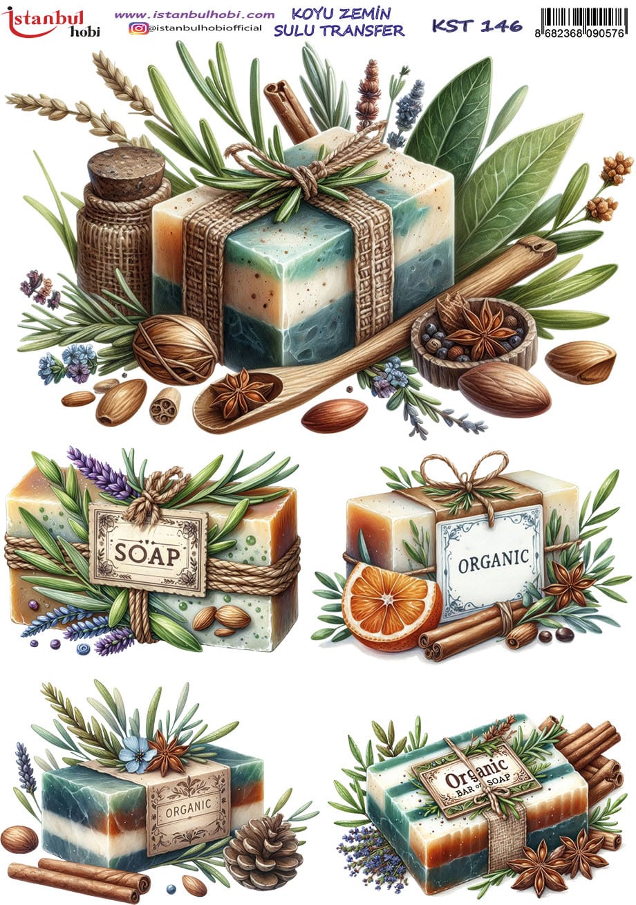 KST146 | Sulu Transfer Kağıdı-25x35 cm 1 Kst146 | Sulu Transfer Kağıdı-25X35 Cm