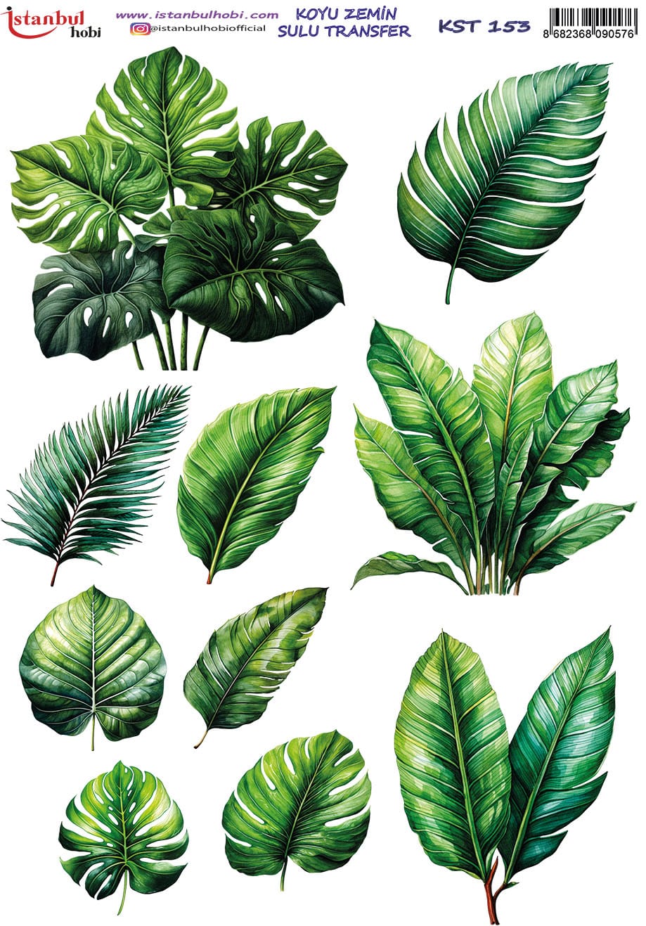 KST153 | Sulu Transfer Kağıdı-25x35 cm 1 Kst153 | Sulu Transfer Kağıdı-25X35 Cm